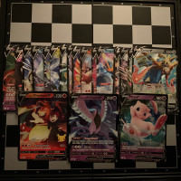 25 Cartes Pokemon V variées