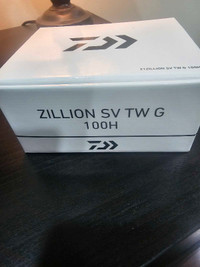 Brand new Daiwa Zillion SV TWG 100 H