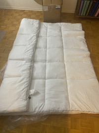 Bedstory fiber mattress topper (76x 80 inches)