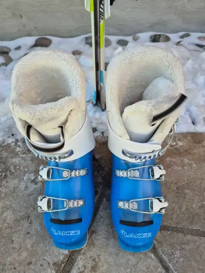 Lange Starlet 21.5 Ski Boots - Blue & White, View more