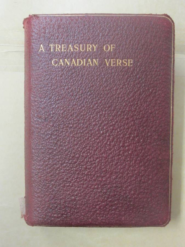 Treasury of Canadian Verse in Non-fiction in Comox / Courtenay / Cumberland