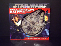 Star Wars Millennium Falcon 3D Model Book - NEW