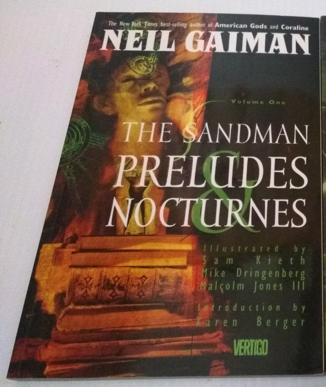 Comic book: The Sandman Vol. 1: Preludes & Nocturnes 1995 in Comics & Graphic Novels in Cambridge
