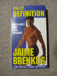 Jaime Brenkus-Daily Definition workout vhs tape