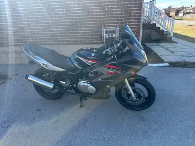 Selling my 2008 GS500F with only 14,127km. You can see in the photos that it passed a safety only 8k...