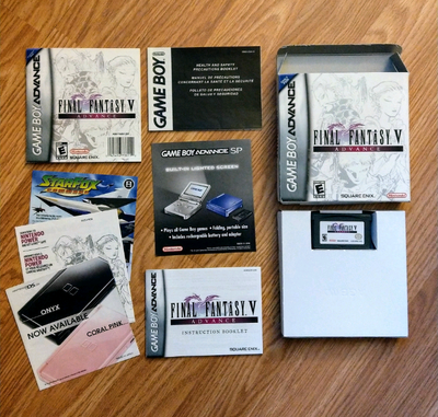 Final Fantasy V Advance Complete gba game, View more