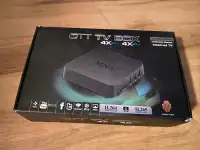 MXq OTT TV box for sale 