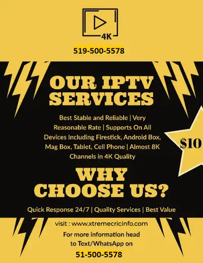 WE SUPPORT ALL IP TV BOXES AND DEDICATED DEVICES (MAG BOX, SMART TV, ANDROID BOX, FIRESTICK, BUZZ TV...