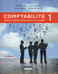 Comptabilité 1, Analyse et traitement des données 7e éd +CODE