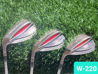 Tommy Armour Pro High Spin Gap, Sand, Lob Wedges Set - Left Hand
