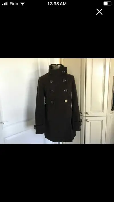 BROWN  COAT SIZE SMALL, View more