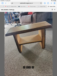 Live Edge Side Tables