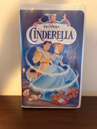 Disney Cinderella VHS