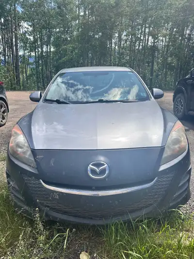 2010 Mazda 3. Drove from Nova Scotia to Alberta. Needs an OPI! Has summers that’ll go with it, will...
