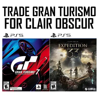 ⭕⭕TRADE Gran Turismo 7 for Clair Obscur⭕⭕, View more
