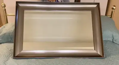 Mirror Silver 36” x 24” Rectangular Mark David Home Decor, View more