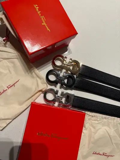 Salvatore Ferragamo men’s belts NEW , View more