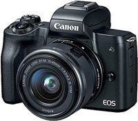 my Canon EOS M50 Mirrorless Camera with 15-45mm Lens Kit 1.
