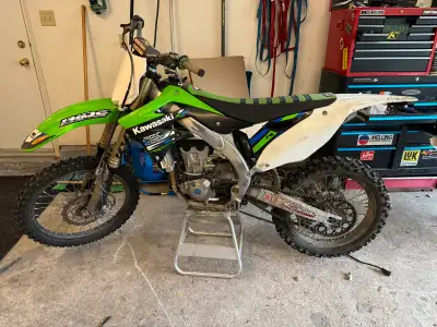2013 Kawasaki kx450f 125hours Trail ridden since new Rekluse clutch Fmf exhaust Tires have 15 hours...