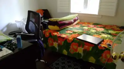 Private room at main floor available from May 1st. This room only for male. Rent include everything...