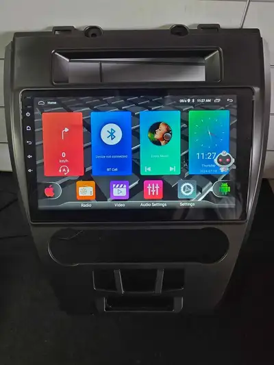 High definition and bright 10.1" touchscreen with wireless Carplay and Android Auto! ALL wires, cabl...