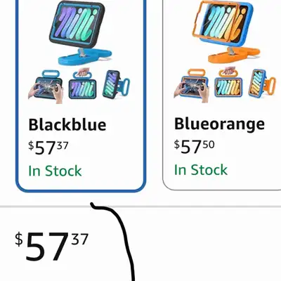 Kids Case for iPad mini 7 (A17 Pro) 2024 /iPad Mini6 2021., View more