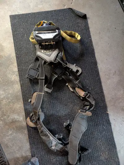 Kevlar fall arrest harness with twin retractable, View more