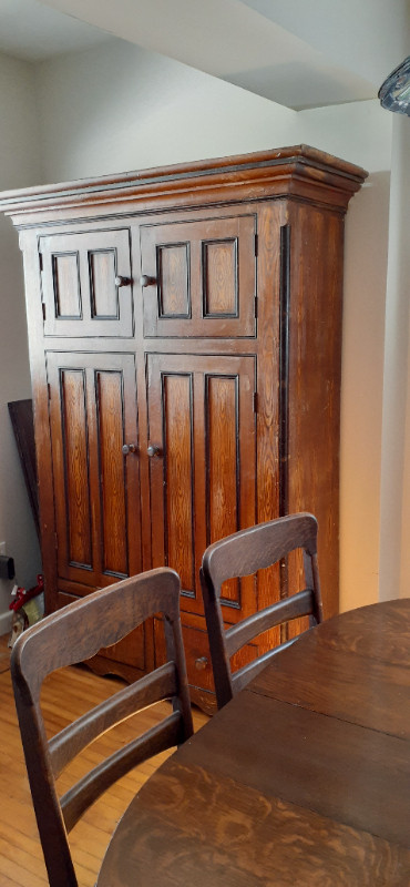 Large antique armoire for sale. | Dressers & Wardrobes | Kingston | Kijiji