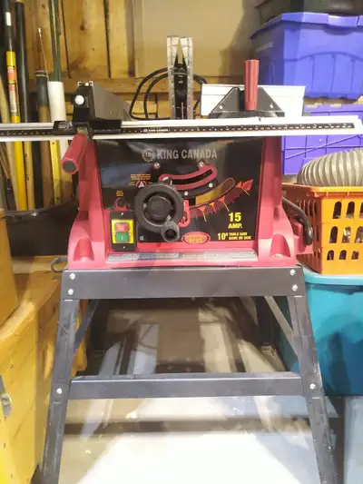 King Canada 15 Amp 10" Table Saw, View more