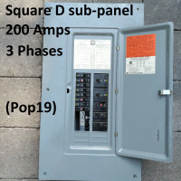 Breaker Panels & Sub-Panel - Square D, Various Models