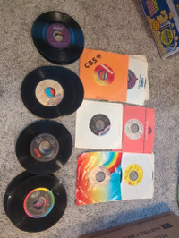 Lot 45 rpm vinyl records