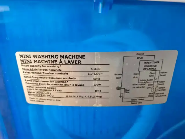 Portable washing machine571967845361274882