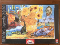 Casse-tête 5000 mcx "Le monde de Van Gogh"
