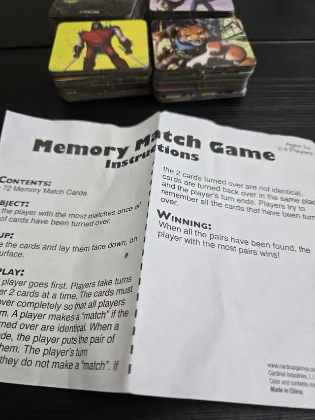 Turtles Memory Match Game in Toys & Games in Ottawa - Image 4