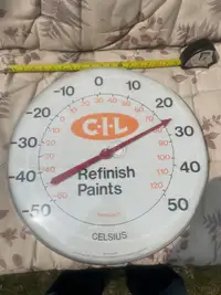 Vintage temperature gauge 