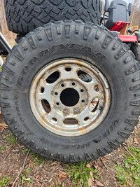 Used GM 8 bolt rims and tires