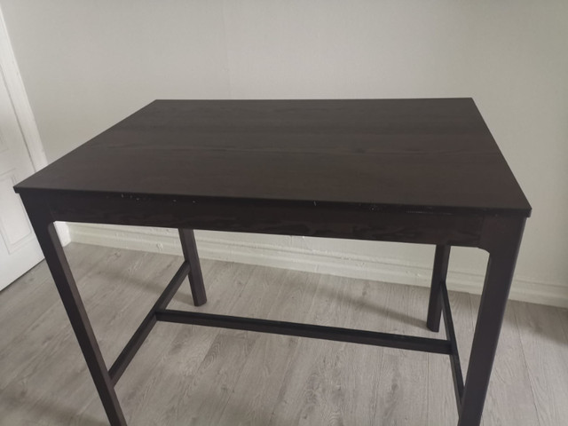 EKEDALENTable haute, brun foncé, 120x80x105 cm dans Autres tables  à Ville de Montréal - Image 3