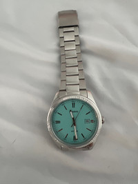 Casio Tiffany blue watch 