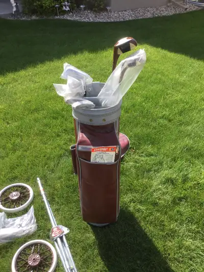 BRAND NEW SET Men's Golf Clubs, Golf Bag & Cart, View more
