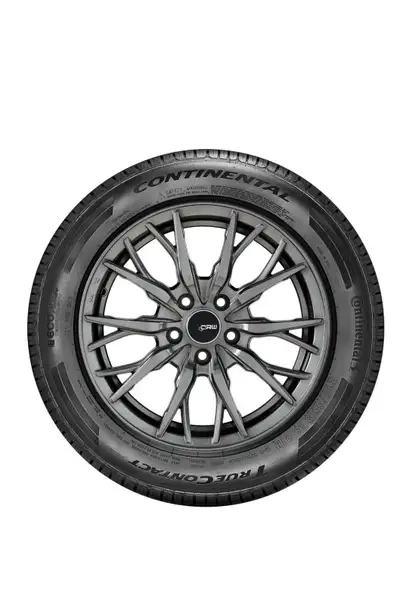 These two Continental TrueContact Tour all-season tires are in Brand new condition, offering reliabl...