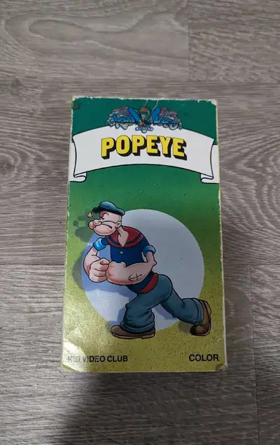 Popeye VHS Movie