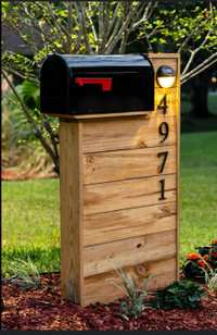 Custom mailbox posts