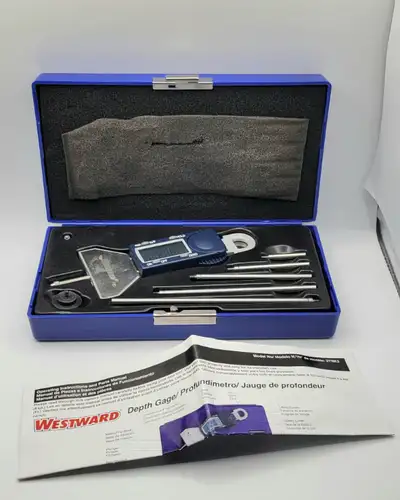 Westward 0-16"/0-405mm Digital Depth Gauge, View more