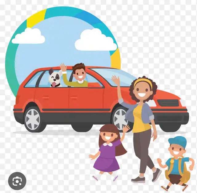 School pick up and drop off