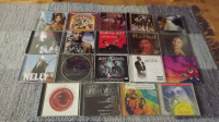 17 "BLACK ARTISTS" CDS BUNDL:BUSTA,KANYE,NELLY,TUPAC,WONDER