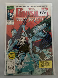 The Punisher War Journal Issue#7 vs Wolverine Comic Book