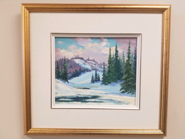 Original John Topelko oil painting in Arts & Collectibles in Ottawa - Image 3
