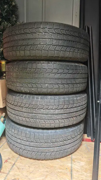 Michellin Winter Tires 245 70 17 With Rims 5x114.3 67.1 mm Fits Infiniti QX60, Nissan Pathfinder, Ni...