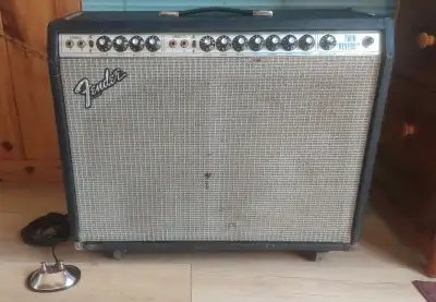 1973 Fender Twin Reverb Silverface Amp, View more