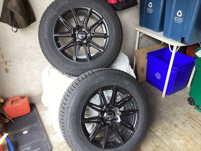 Winter  tires Alloy  rims 235/65R18 in Tires & Rims in Barrie